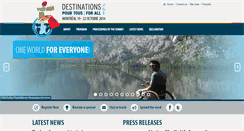 Desktop Screenshot of destinationsforall2014.com